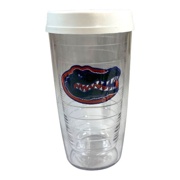 Tervis 16oz Florida Gators Insulated Tumbler Lid University of FL Cup Fan Gear - Picture 1 of 5